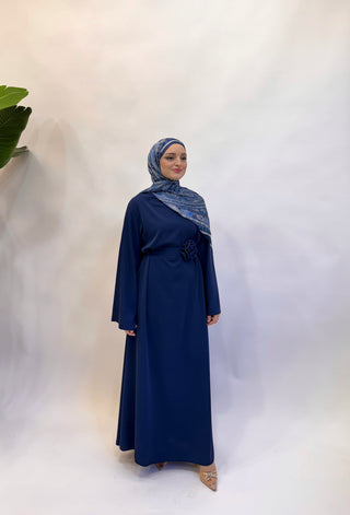 INAYA SATINKLEID BLAU