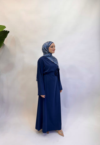 INAYA SATINKLEID BLAU