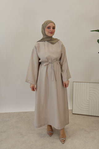 LYOCELL KLEID NATUREL