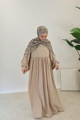 MINA ABAYA BEIGE
