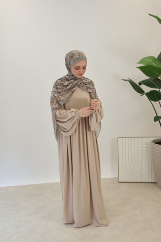 MINA ABAYA BEIGE