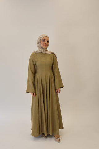 ELLA KLEID OLIVE