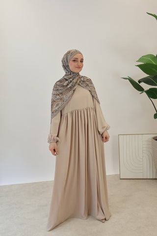 MINA ABAYA BEIGE