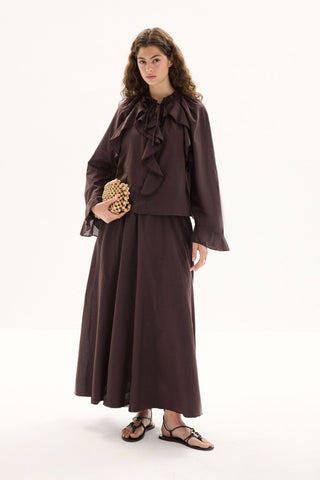 Boho Zweiteiler Braun 189
