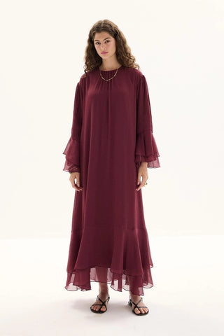 Lidya Kleid Bordo
