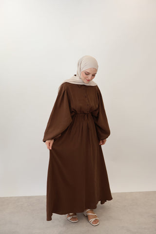 VELA KLEID BRAUN