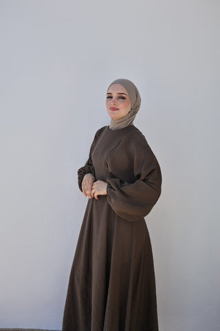 Lidya Kleid Braun
