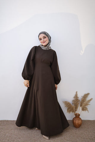 Layla Kleid Braun