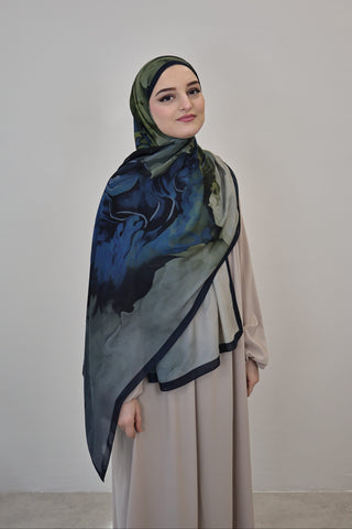 Noir scarf 07