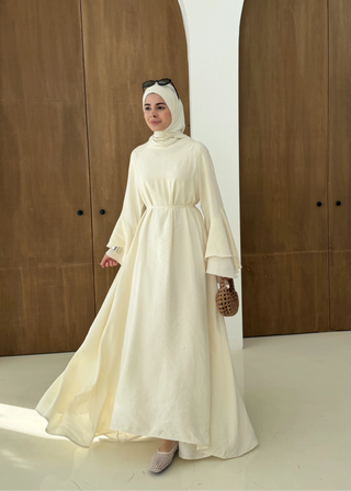Diana Kleid Creme