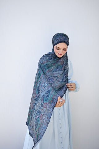 Sc Scarf Marienblau