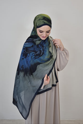 Noir scarf 07