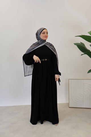Mihra abaya black