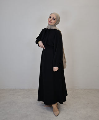 Defne Kleid schwarz