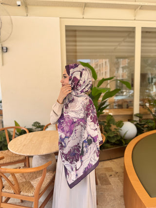 Hira Scarf Lila 02