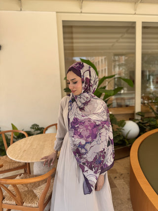 Hira Scarf Lila 02