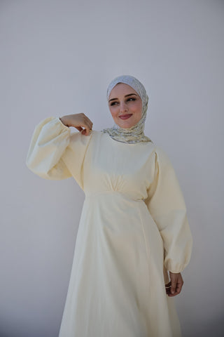 Layla Kleid Butteryellow