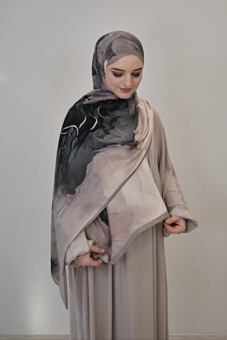 Noir scarf 04