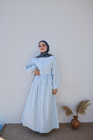 Himmel Blau Kleid