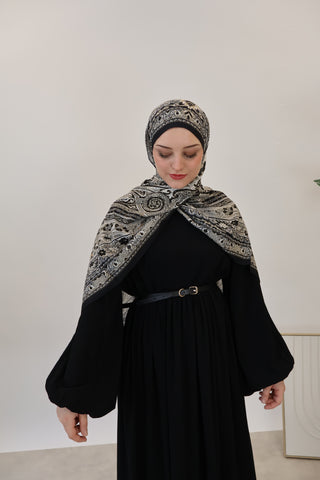 MINA ABAYA BLACK