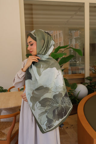 Vakkas scarf grün 33