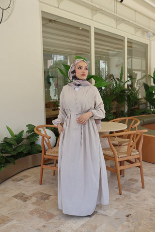 Mislina Kleid Beige (Ha)