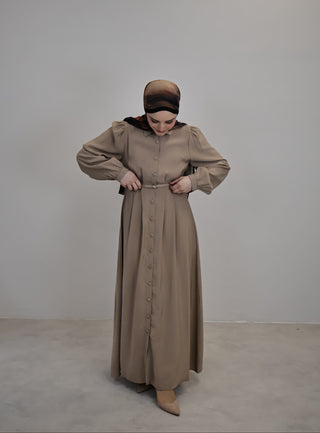 Hüma Kleid Beige