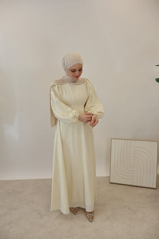 LAYLA KLEID CREME