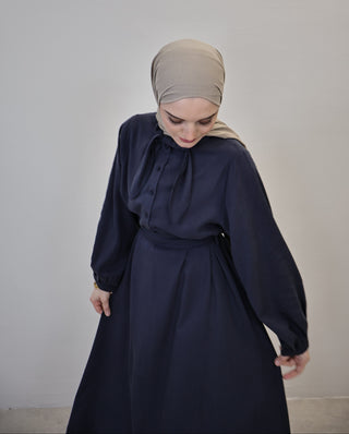 Defne Kleid Blau