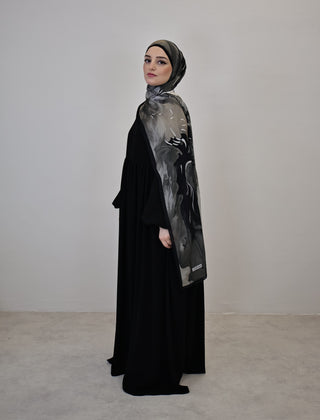 MINA ABAYA BLACK