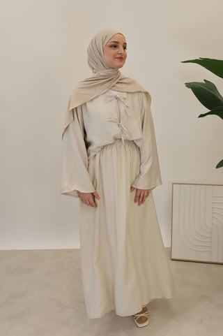 LINA 2-TEILER BEIGE