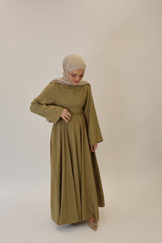 ELLA KLEID OLIVE