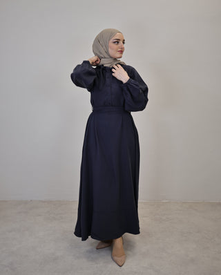 Defne Kleid Blau