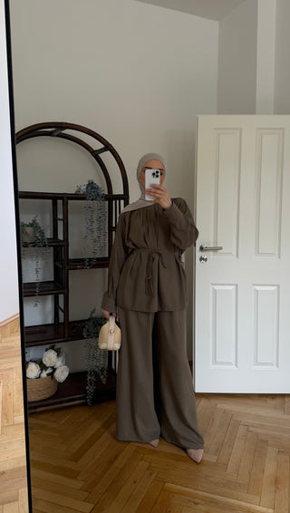 Zwei- Teiler Khaki 9093