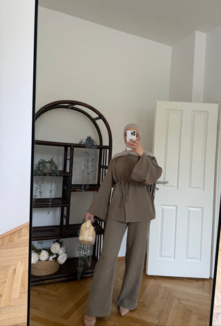 Lale Zwei-Teiler Khaki 8936