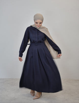 Elisa Kleid Blau