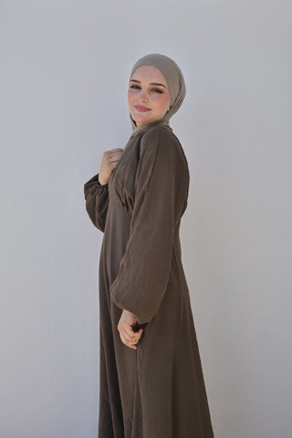 Lidya Kleid Braun