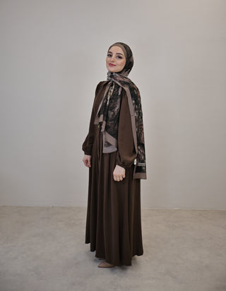 Hüma Kleid Braun