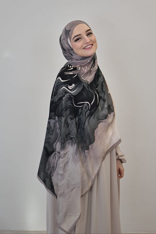 Noir scarf 04