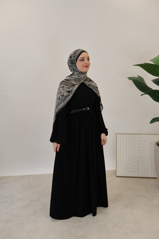 MINA ABAYA BLACK