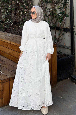 BRODE KLEID WEISS