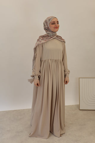 Mihra Abaya beige