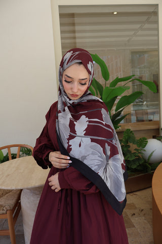 Bambu Scarf Bordo