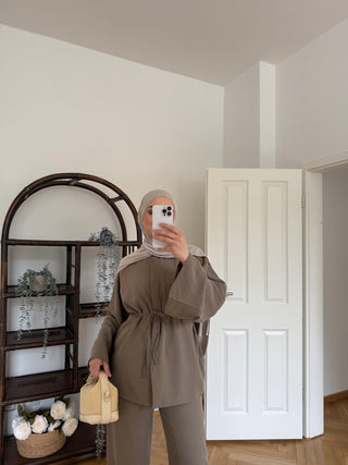 Lale Zwei-Teiler Khaki 8936