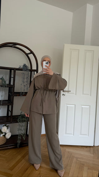 Lale Zwei-Teiler Khaki 8936