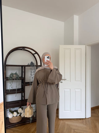 Lale Zwei-Teiler Khaki 8936