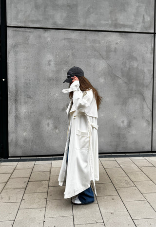 TRENCHCOUT WHITE