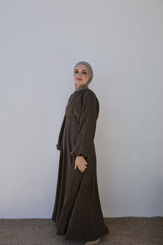 Lidya Kleid Braun