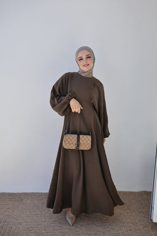 Lidya Kleid Braun