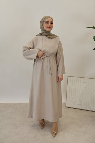 LYOCELL KLEID NATUREL